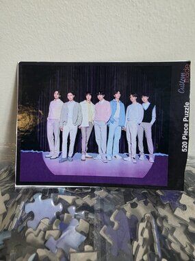 BTS 520 Piece Jigsaw Puzzle Group Photoshoot K-Pop NEW and SEALED READ